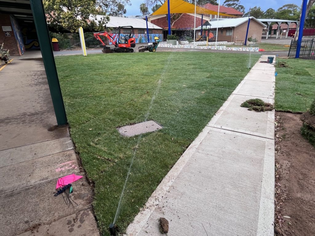 irrigation contractor for schools