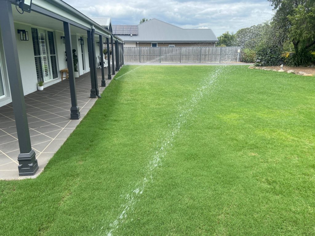 Pitt Town irrigation install